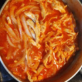 El cooksnap de Mayra Martinez Gonzalez cuando hizo Tinga de pollo.