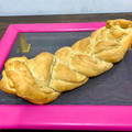 El cooksnap de Felix Pavan cuando hizo Trenza de pan rellena.