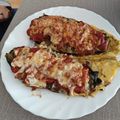 El cooksnap de Jose Diego Reyes cuando hizo Berenjenas rellenas al horno.