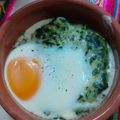 El cooksnap de Nadia Bursa cuando hizo Huevos a la Florentina.