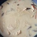 Cooksnap Azyyati Zakaria semasa beliau membuat Kuah lodeh (lontong).