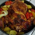 El cooksnap de Jose Manuel Vargas cuando hizo Pollo rostizado al Mezcal.