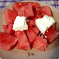 Cooksnap από Jim Jimakos στη συνταγή Σαλάτα με καρπούζι, φέτα και καρύδια