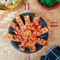 Cooksnap dari fransiska arie untuk resep Pecak Oncom Bakar Khas Betawi