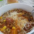 El cooksnap de Belen Vega cuando hizo Guiso de Lentejas (con perejil DeLaHuerta y salsa casera).