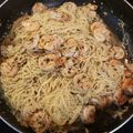 kristinaslaugh's cooksnap of when they made Shrimp Scampi (easy).