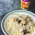 Cooksnap DyaKakgerl semasa beliau membuat Nasi Sup Ayam Adabi.