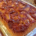 El cooksnap de Mariana Ferrer cuando hizo Torta invertida de manzana y banana.