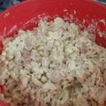 El cooksnap de Federico Negrete cuando hizo Coditos con atún.
