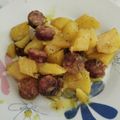 Cooksnap από Vivi Papa στη συνταγή Πατάτες με λουκάνικο χωριάτικο στο φούρνο