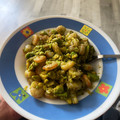 El cooksnap de Cristian cuando hizo Gambas al ajillo con aguacate.