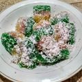 Cooksnap dari Nur Kumala untuk resep Lapis Singkong Pelangi