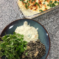 El cooksnap de Cata Ceballos cuando hizo Coliflor con queso al horno.