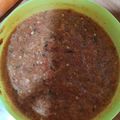 El cooksnap de Yami Rodríguez cuando hizo Salsa de “molcajete” sin molcajete 😉.
