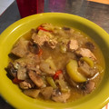 El cooksnap de Nacho Albarrán cuando hizo Pollo con verduras y champiñones.