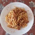 El cooksnap de jose antonio millan burgos cuando hizo Spaghetti boloñesa.