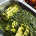Anshi Seth का कुकस्नैप जब उन्होंने पालक पनीर (palak paneer recipe in Hindi) बनाया था।