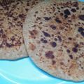 Gaurangi shukla's cooksnap of when they made Aloo paratha.