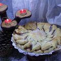El cooksnap de Las Creaciones de María José cuando hizo Estrella de hojaldre con nocilla.