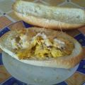 Házi Csaba Cooksnap-ja, amikor elkészítette a(z) Rántotta hajó receptet.