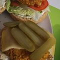 El cooksnap de IsaM cuando hizo Hamburguesas de soja texturizada.