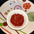 Mitali Chavda (Mitali Darshan Vala)'s cooksnap of when they made લાલ મરચા ટામેટા લસણની ચટણી (Red Chili Tomato Garlic Chutney Recipe In Gujarati).