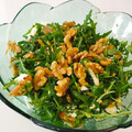 El cooksnap de Equipo Cookpad cuando hizo Ensalada de rúcula, pollo, queso de cabra y aguacate con vinagreta de módena y miel.