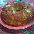 El cooksnap de Gabriela Pacheco cuando hizo Tarta de Manzanas.