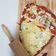 El cooksnap de Chava Alicia Cavagni cuando hizo Pizza mixta integral .