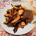 El cooksnap de Enrique Sisnandez cuando hizo Hígado a la cerveza y mostaza con bastones de zapallo bravos.