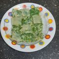 Bina Samir Telivala's cooksnap of when they made Green Garlic cubes.