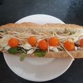 El cooksnap de John Newton cuando hizo Bocadillo vegetal 🍅🥕🥦.