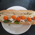 El cooksnap de John Newton cuando hizo Bocadillo vegetal 🍅🥕🥦.