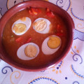 El cooksnap de Norah cuando hizo Guiso casero de moyas de bacalao con huevo duro.