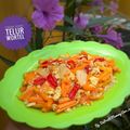 Cooksnap dari Restu (Mommy Ano_ieL) untuk resep Orak arik Telur Wortel