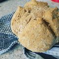 Ryan Goodwin's cooksnap of when they made Irish Brown Bread (Whole Wheat Soda Bread).