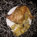El cooksnap de Cintia cuando hizo Contramuslos de pollo asado con patatas.