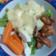Cooksnap dari Bunda FaRash untuk resep Selada banjar(Ayam kecap)