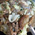 無舒 的 鹹豬肉炒高麗菜 cooksnap