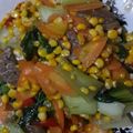 Cooksnap dari Husna Nadia untuk resep Tumis / capcay pakcoy, jagung, bakso, wortel