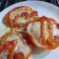 El cooksnap de Marcela cuando hizo Calabazas a la pizza. Fáciles y ricas!.