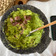 El cooksnap de poramoralhambre cuando hizo Guacamole estilo Chilango.
