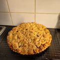 El cooksnap de Sergio Castro cuando hizo Tarta crujiente de manzana.