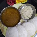 Amita Parmar's cooksnap of when they made ઈડલી સંભાર (Idli Sambhar Recipe In Gujarati).
