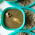 El cooksnap de Manuel Lopez cuando hizo Mole de olla verde.