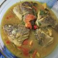 Cooksnap dari Dede Dewi untuk resep Sop kuning ikan nila kemangi
