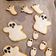 El cooksnap de Gabriela Diez cuando hizo Galletitas Halloween: fantasmas sabor a miel.