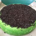 Cooksnap dari resty haruno untuk resep Bolu pandan kukus lembut menul menul