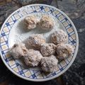 El cooksnap de Ema cuando hizo Trufas de avena, banana y coco💜.