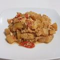 El cooksnap de Bea Bedia cuando hizo Pisto de Calabacín.